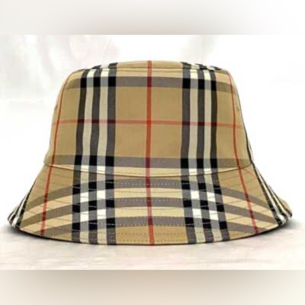 Authentic Burberry check plaid  Bucket Hat